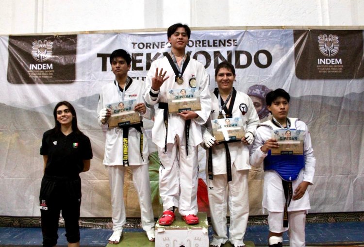 Fueron más de 400 los participantes  en Torneo Morelense de Taekwondo