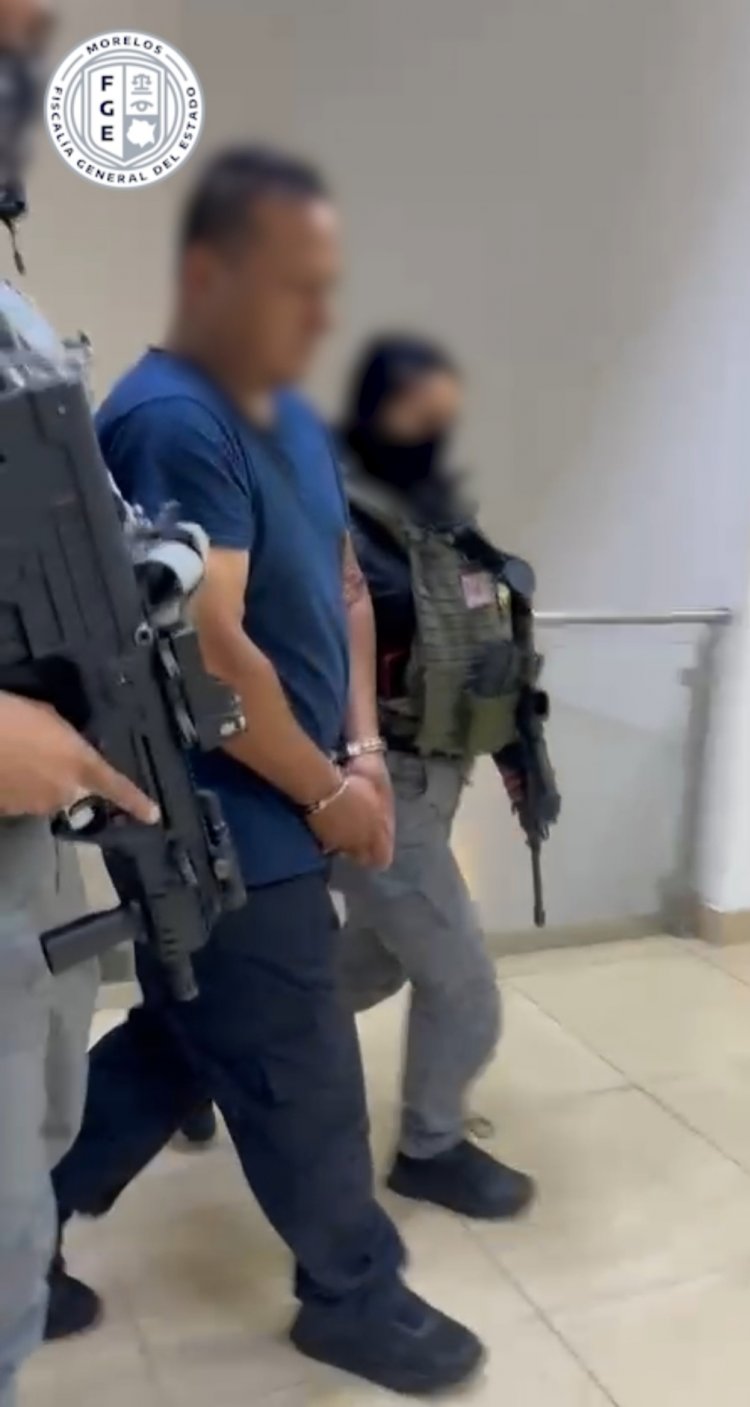 Detenido, policía estatal, presunto  asesino de joven en "Los Patios"