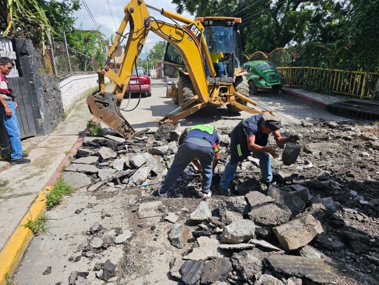 Se informa de cierres de vialidades en  Jiutepec por importante rehabilitación