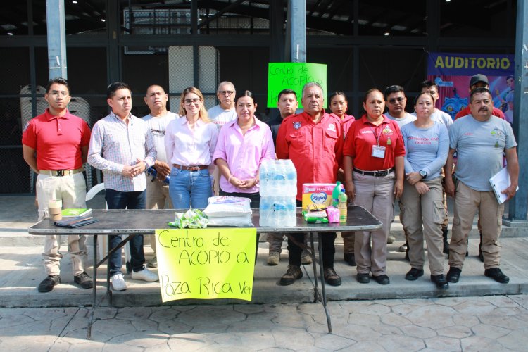 Jojutla instala centro de acopio de apoyo a damnificados de Veracruz
