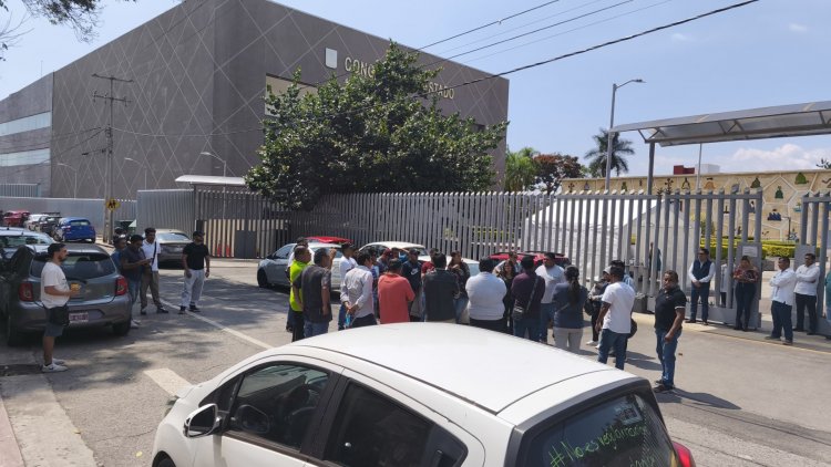 Choferes de plataformas,  contra Ley de Movilidad
