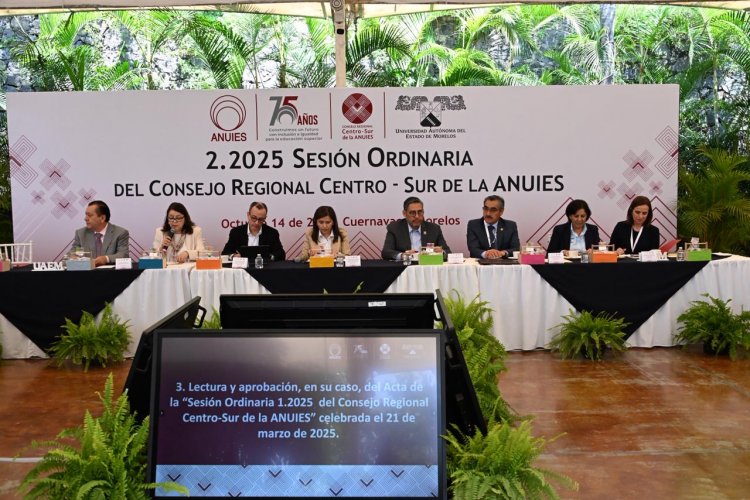 Se realizó sesión del Consejo  Regional Centro Sur de Anuies