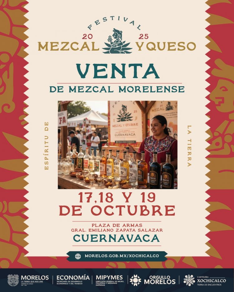 Invitan al festival del mezcal y  el queso "Espíritu de la Tierra"