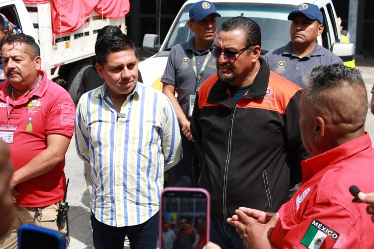 Jojutla envía 4.5 toneladas de  víveres a familias de Veracruz