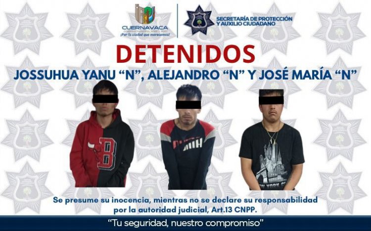 Robaron con violencia un Bora,  VW, pero pudieron ser detenidos