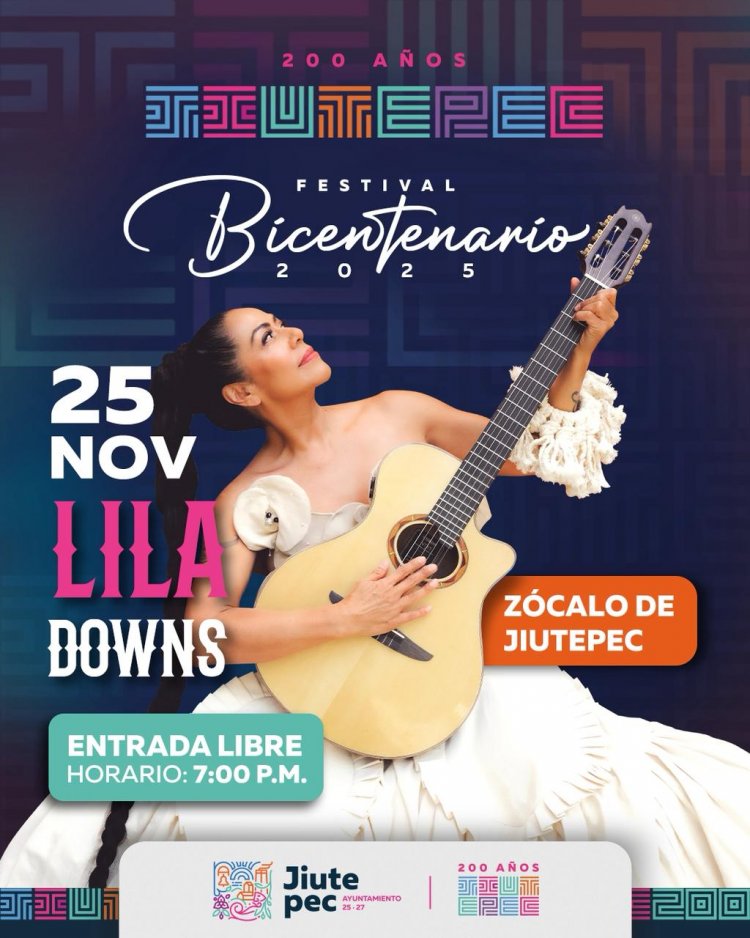 Invitan a escuchar a Lila Downs en Jiutepec