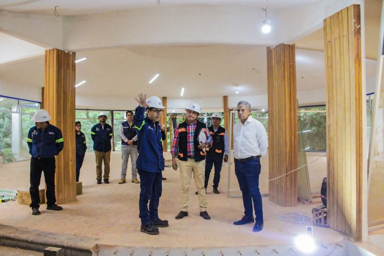 Supervisa alcalde Urióstegui  la rehabilitación de biblioteca