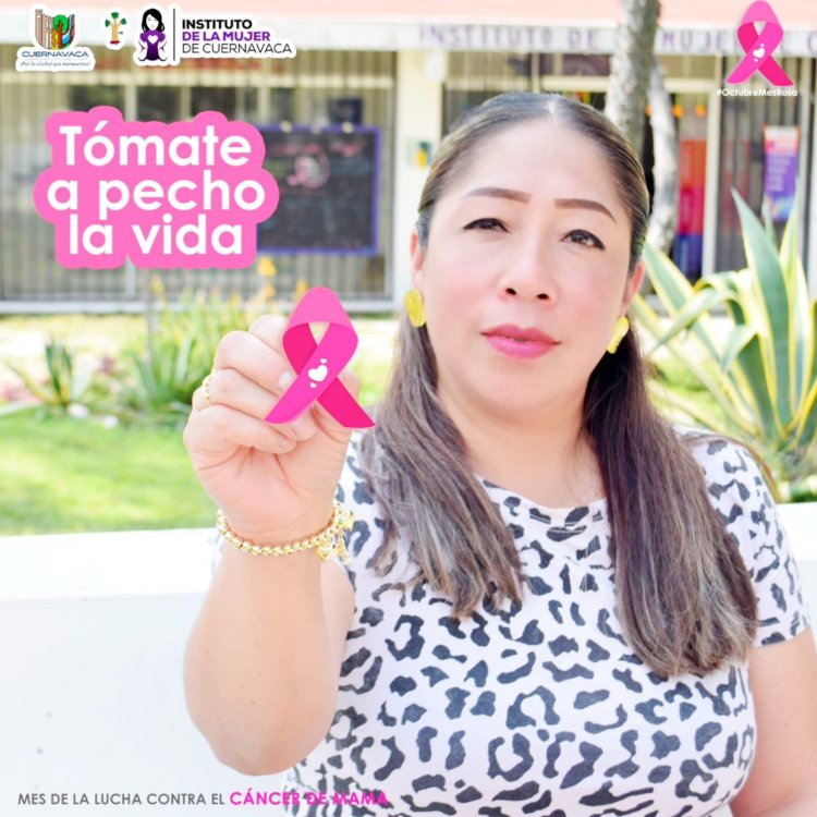 Promueve Cuernavaca la  autoexploración mamaria