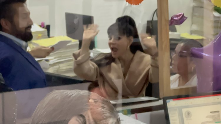 Vino Maribel Guardia por litigio en contra de nuera