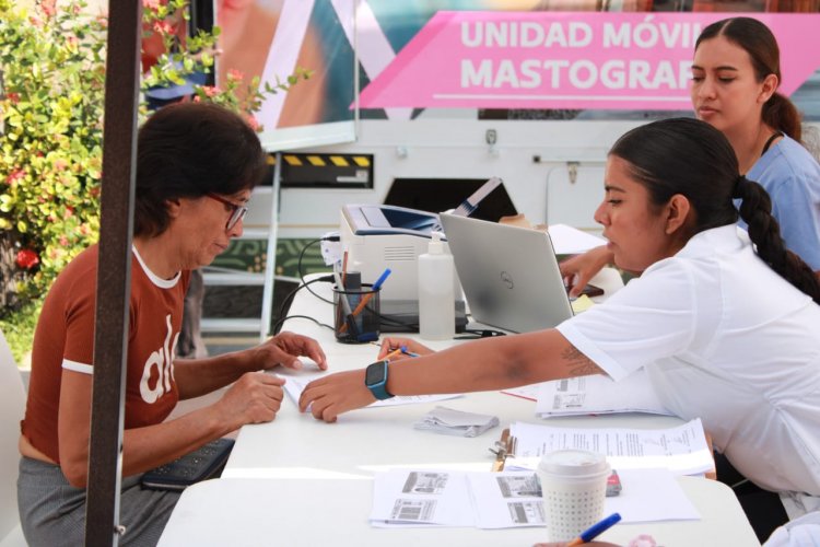 Más de 68, las mastografías gratuitas  con unidad móvil en Tehuixtla, Jojutla