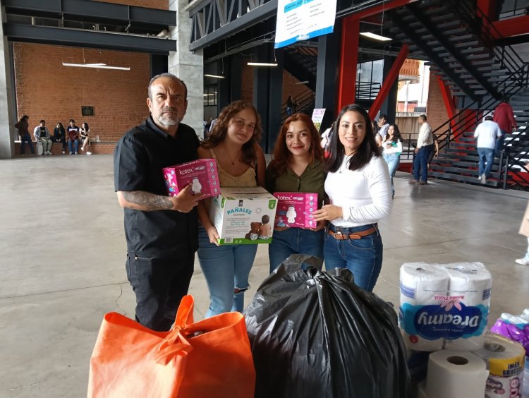 UAEM se sumó a colecta  de apoyo a damnificados
