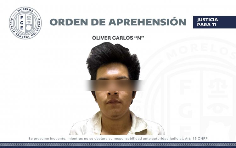 Oliver, presunto asaltante de una pareja en Tepoztlán