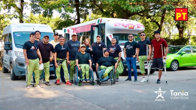 Respalda Tania Valentina a selección  de básquetbol en silla de ruedas