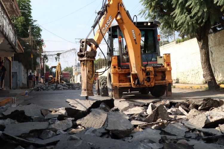 Recibe la Col. Otilio Montaño  obras del gobierno de Jiutepec