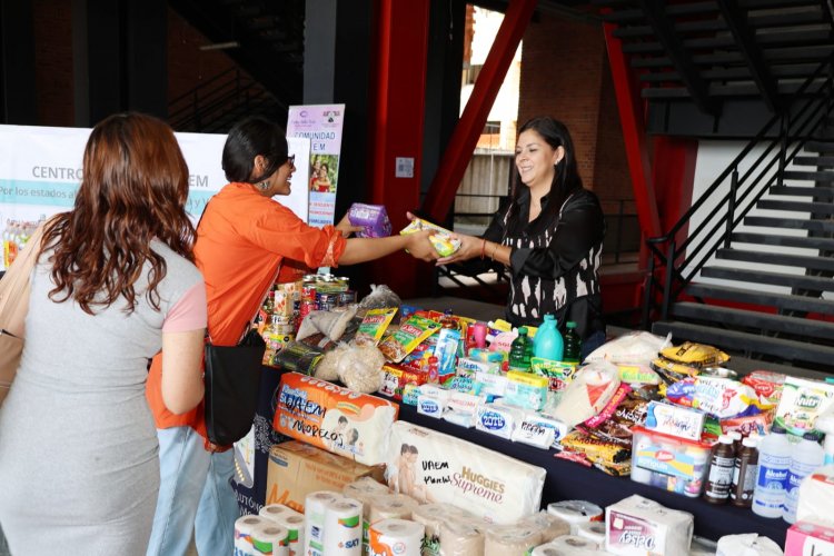 Sigue la solidaridad de UAEM con damnificados