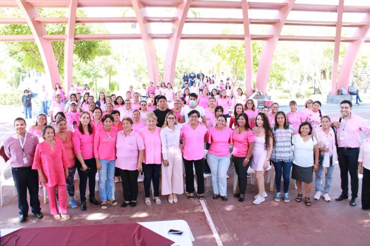 En Jojutla, exitosos talleres de  prevención de cáncer de mama