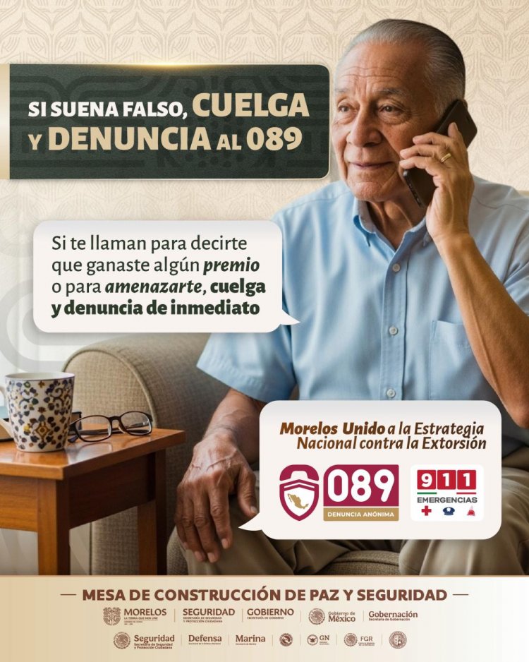 El 089 y el 911, para brindar respaldo ante extorsiones