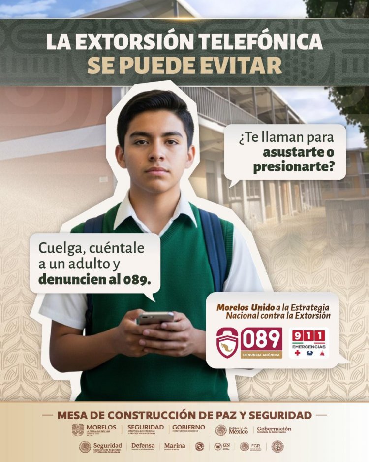 El 089 y el 911, para brindar respaldo ante extorsiones