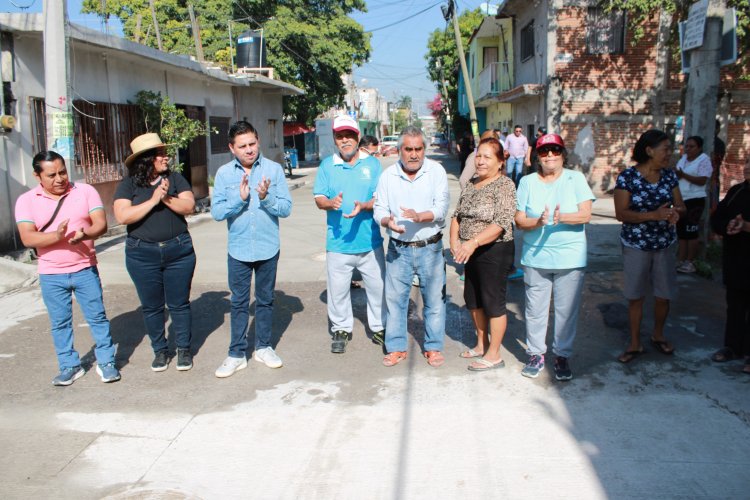 Alan Martínez entregó 4a etapa de  rehabilitación de la Av.18 de Marzo