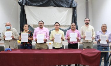 Jojutla firmó un convenio  con cámaras de comercio