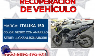 Una joven reconoció en calle la moto que le habían robado
