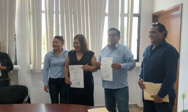 Entregaron la toma de nota al  sindicato de Mpio. de Zacatepec