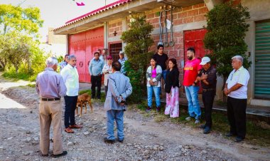En recorrido, José Luis Urióstegui  fortalece la participación social