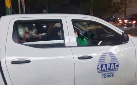Le robaron una camioneta  a SAPAC; ya la recuperaron