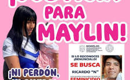 Crece exigencia de justicia  por feminicidio de Maylin