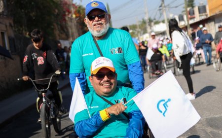 Exitosa Rodada por la Inclusión en Jiutepec