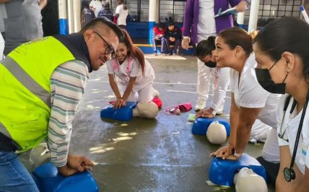 Para prevención de riesgos ante  urgencias, se brindó capacitación