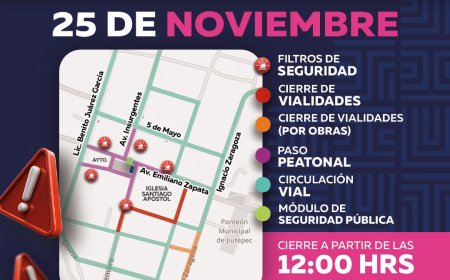 Sigue cierre de calles en Jiutepec por concierto