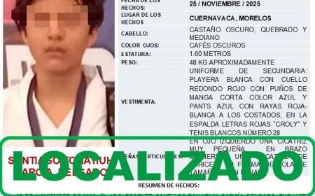 Sano y salvo fue recuperado el  menor desaparecido, Santiago