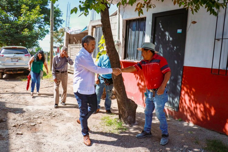 En recorrido, José Luis Urióstegui  fortalece la participación social