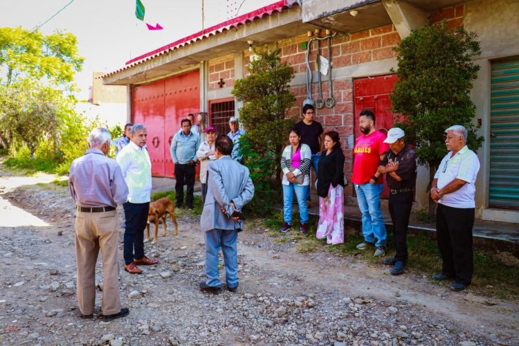 En recorrido, José Luis Urióstegui  fortalece la participación social