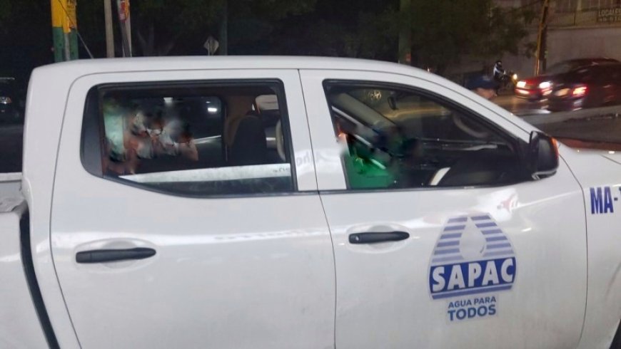 Le robaron una camioneta  a SAPAC; ya la recuperaron