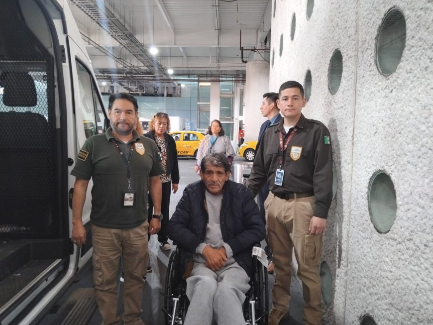 Apoyan a migrante morelense  en su traslado hacia Miacatlán