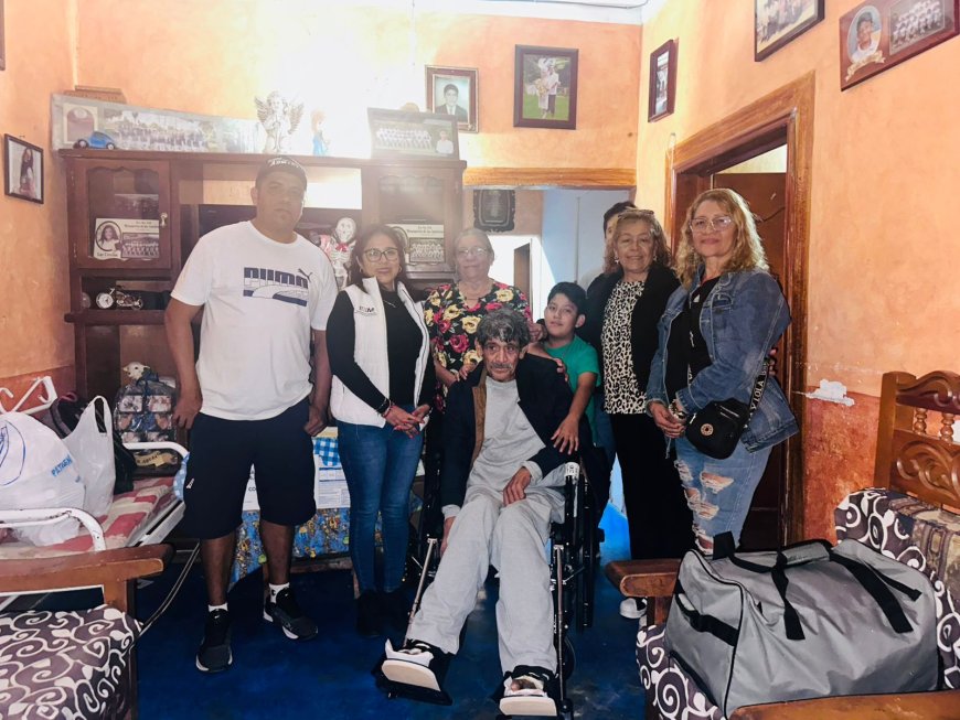 Apoyan a migrante morelense  en su traslado hacia Miacatlán