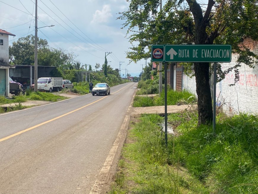 Vienen trabajos para las rutas  de evacuación del Popocatépetl