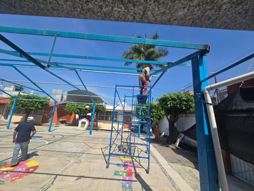 Obras en marcha en Jiutepec