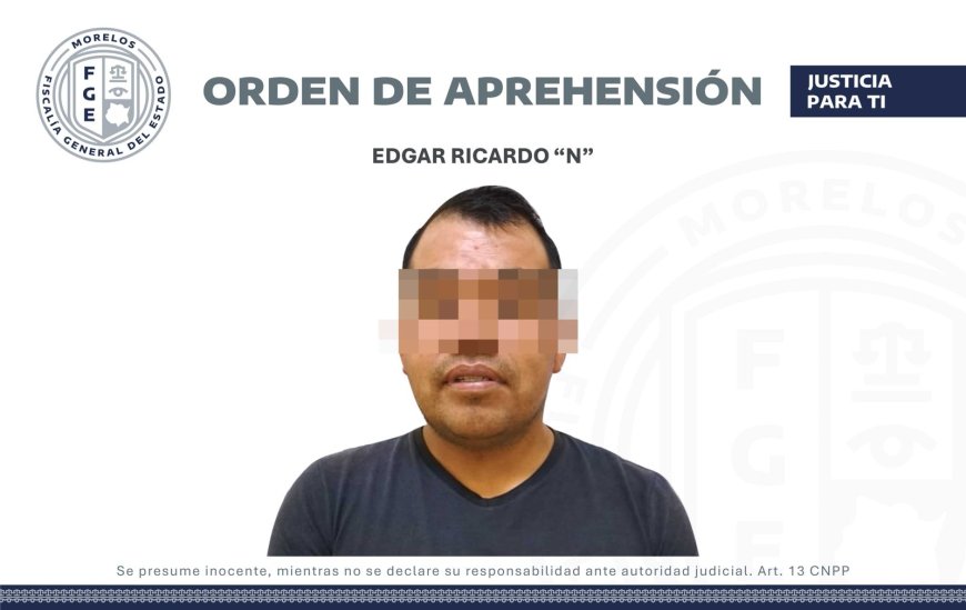 Edgar es violentador familiar de Huitzilac, según imputan