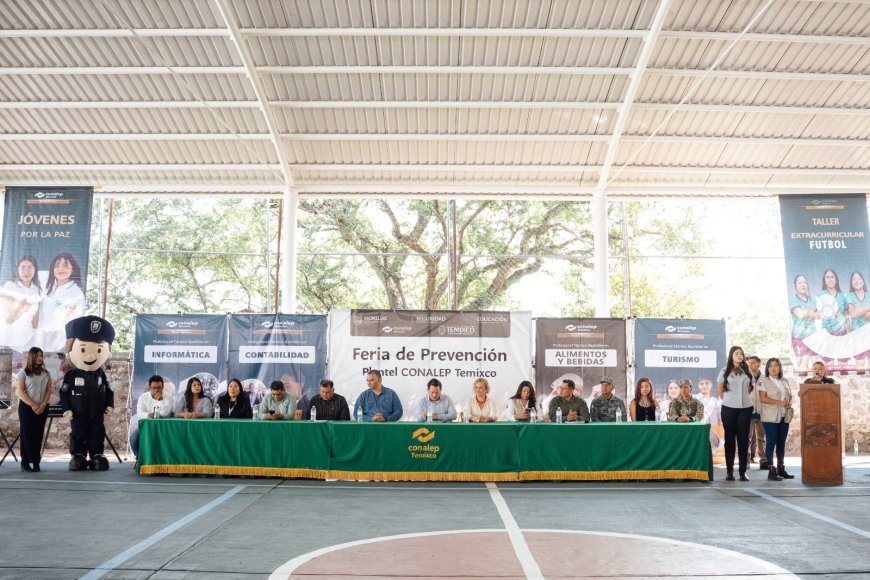 En Conalep, brindaron capacitación sobre seguridad, justicia, bienestar y cuidados