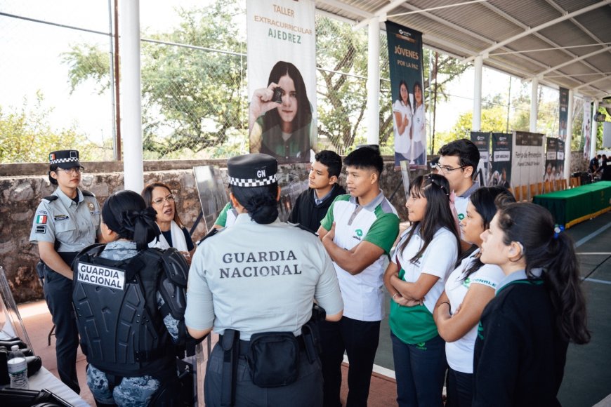En Conalep, brindaron capacitación sobre seguridad, justicia, bienestar y cuidados