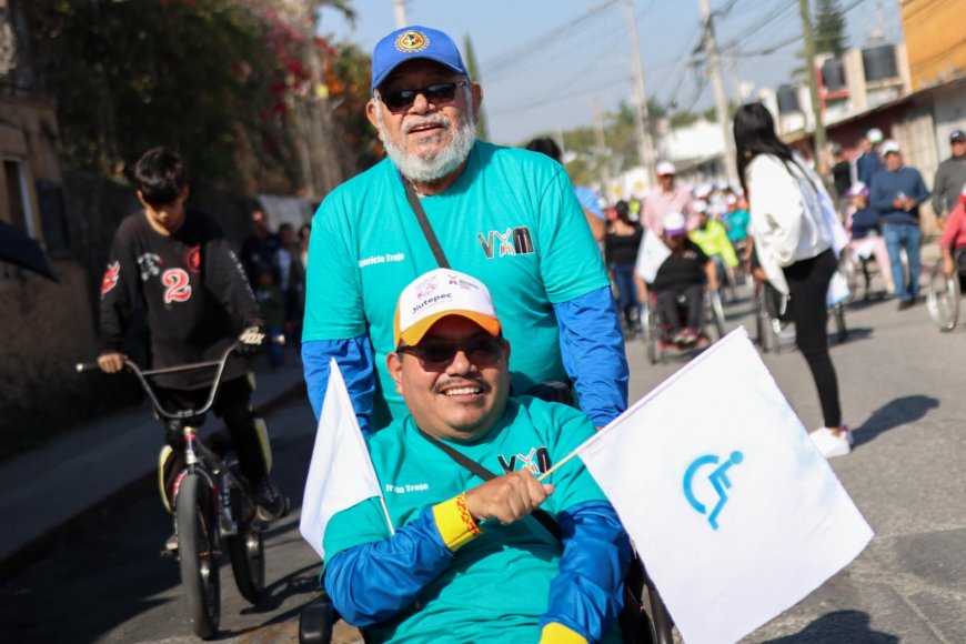 Exitosa Rodada por la Inclusión en Jiutepec