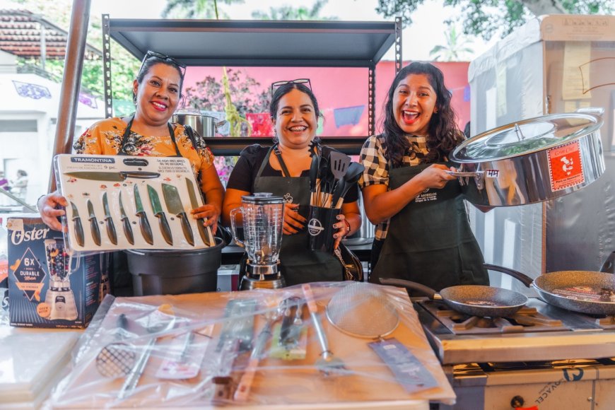 Refuerza SEDIF comedores escolares  con equipos y con utensilios de cocina