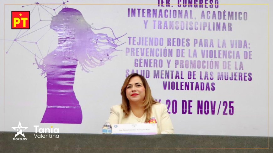 Participa Tania Valentina en Congreso  Internacional Tejiendo Redes de Vida