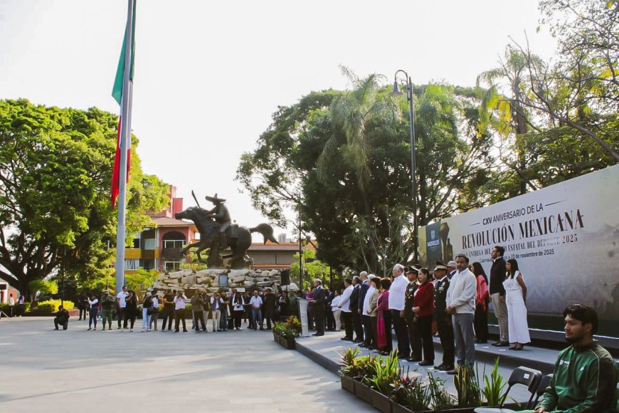 Cuernavaca recuerda su espíritu  revolucionario: J. Luis Urióstegui
