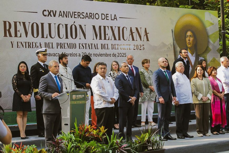 Cuernavaca recuerda su espíritu  revolucionario: J. Luis Urióstegui