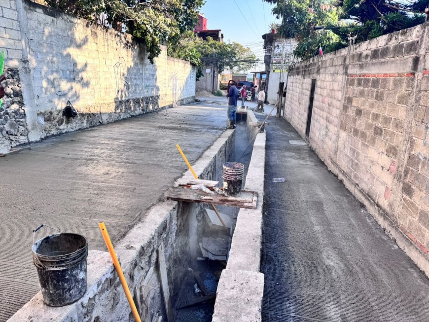 En Jiutepec se avanza en una mejor infraestructura