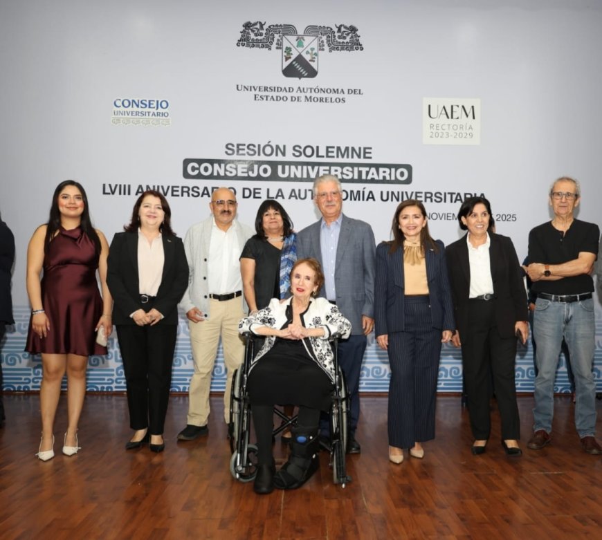 La máxima casa de estudios estatal  conmemoró 58 años de su autonomía